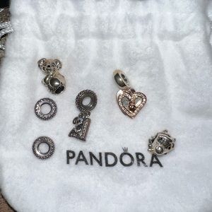 Authentic Pandora Charms